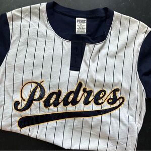 VS Pink x San Diego Padres Baseball Tee (XS)